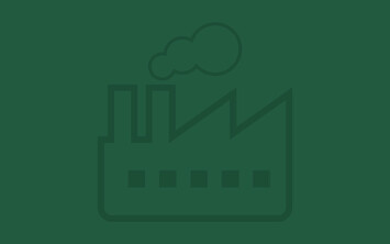 dark green with factory icon