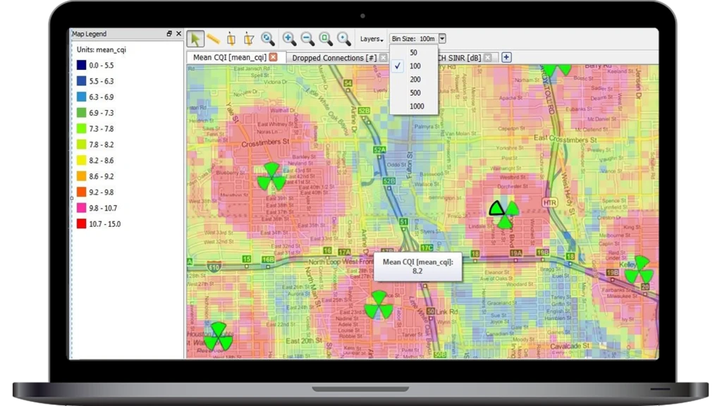 RAN Heat Maps