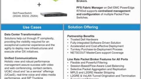 NETSCOUT Packet Broker Solutions for Dell
